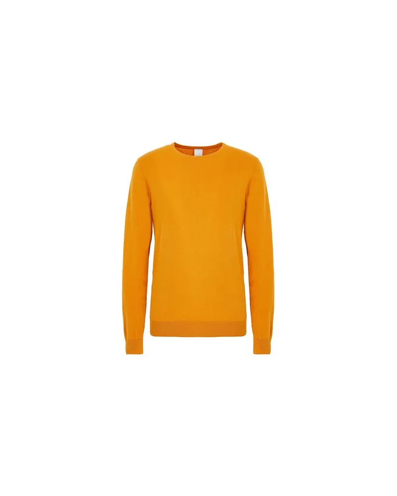 8 by Yoox COTTON-CASHMERE BLEND BASIC CREW-NECK JUMPER   - STRICKWAREN - Pulloverauf YOOX.COM Ringelblume