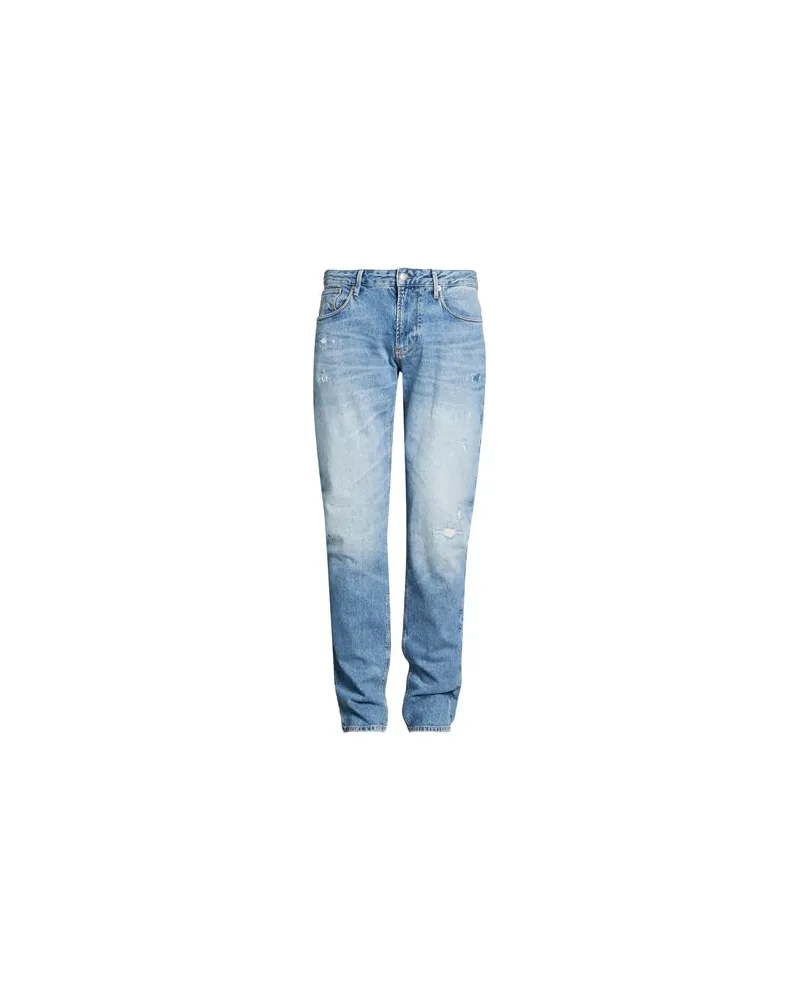 Emporio Armani HOSEN & RÖCKE - Jeanshosenauf YOOX.COM Blau