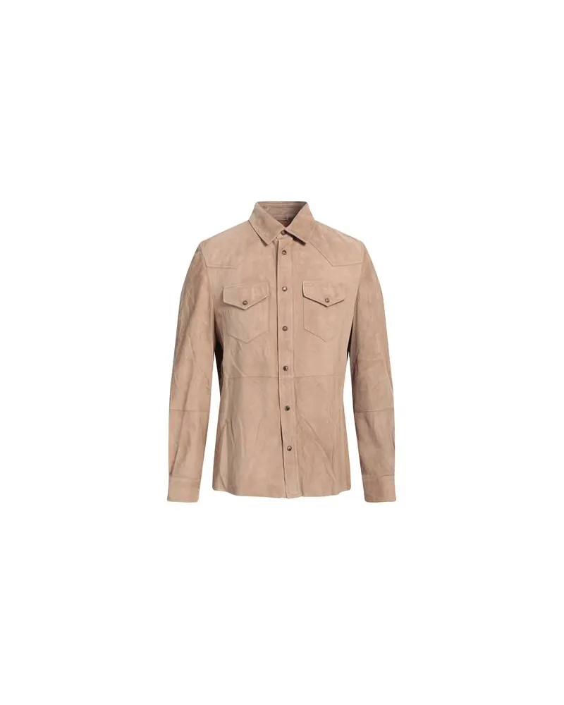 Brunello Cucinelli TOPS - Hemdenauf YOOX.COM Kamel
