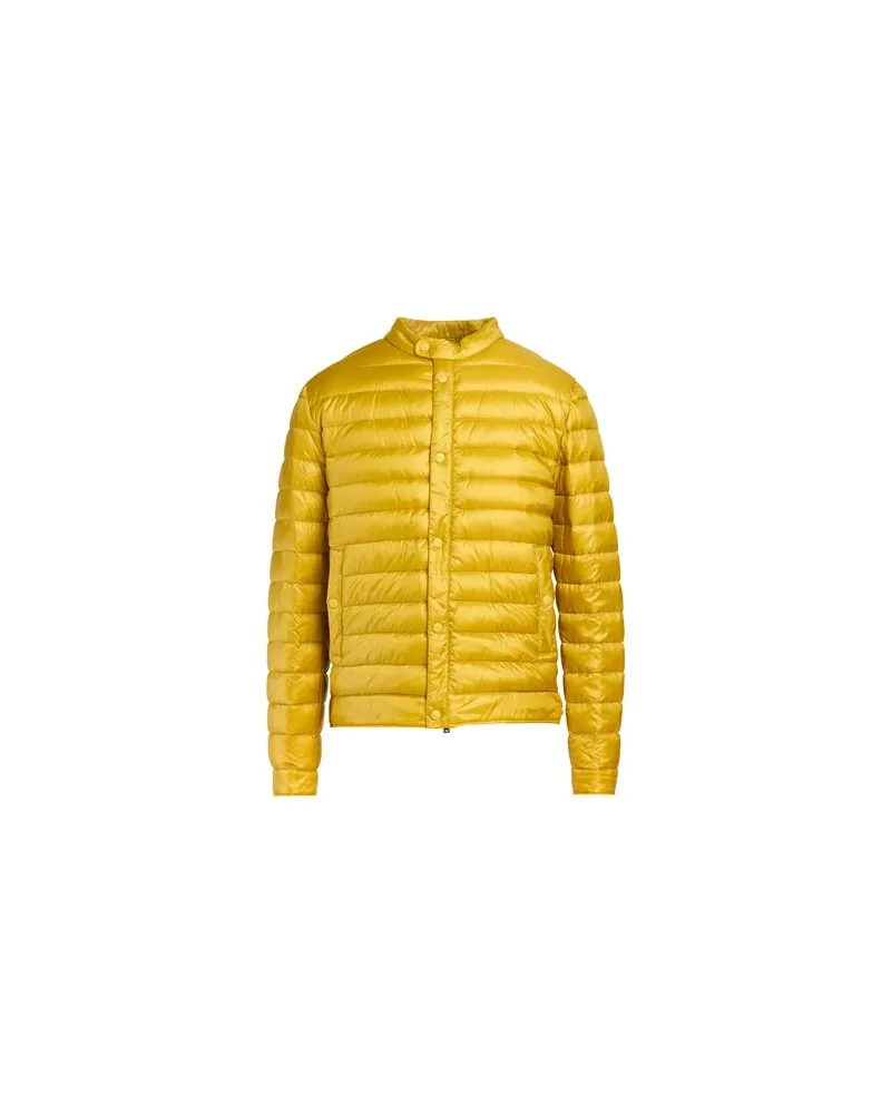 Herno JACKEN & MÄNTEL - Pufferjacken & Daunenjackenauf YOOX.COM Senf