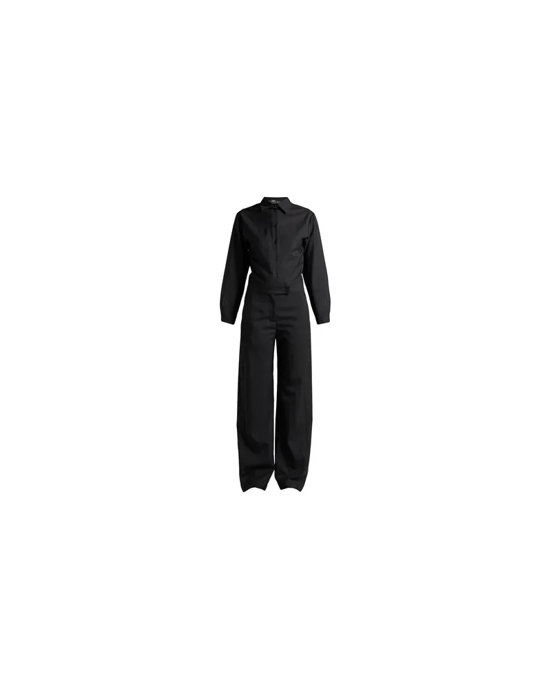 Dondup OVERALLS - Jumpsuitsauf YOOX.COM Schwarz