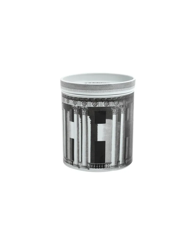 Fornasetti LARGE SCENTED CANDLE ARCHITETTURA - FRAGRANCE IMMAGINAZIONE '''' '' - DEKORATIONEN - Kerzenauf YOOX.COM Schwarz