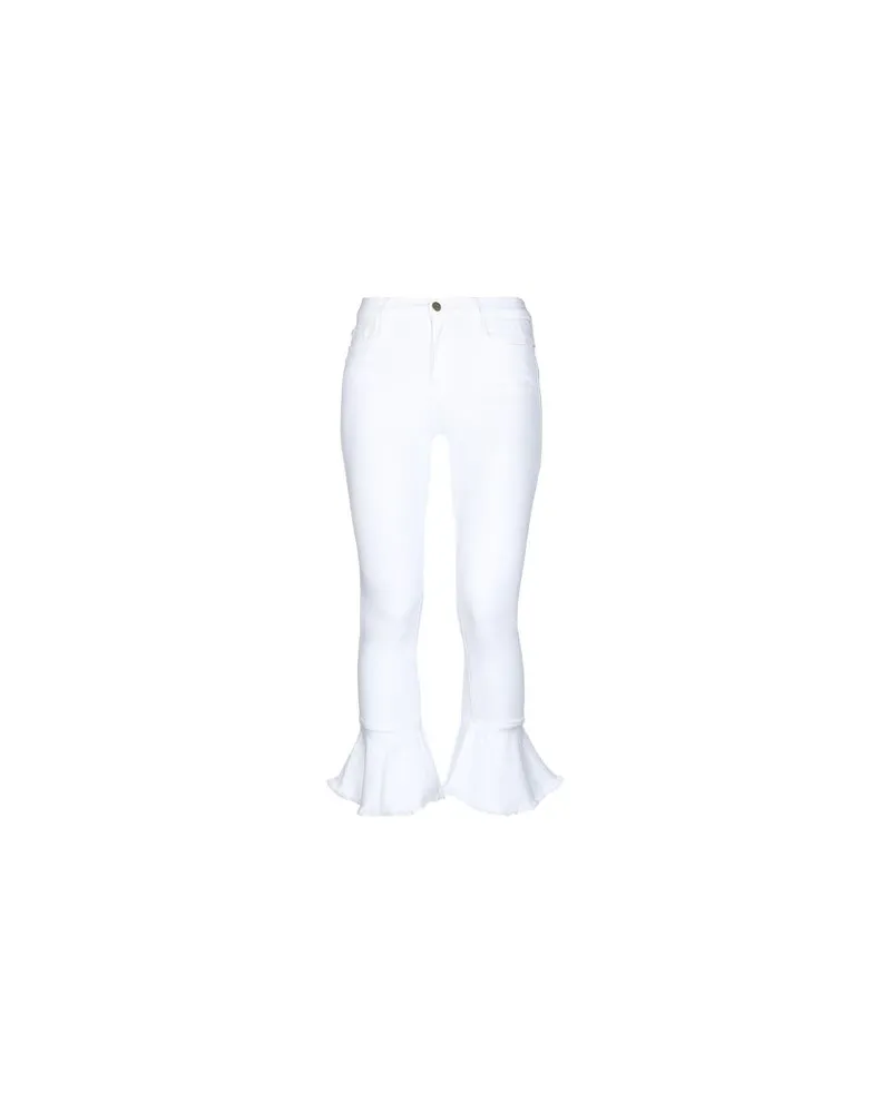 Frame Denim HOSEN & RÖCKE - Jeanshosenauf YOOX.COM Weiß