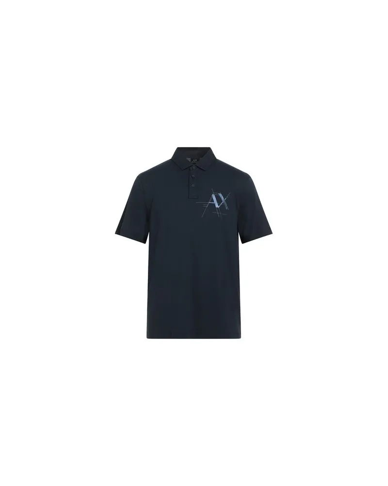 Armani Exchange TOPS - Poloshirtsauf YOOX.COM Nachtblau