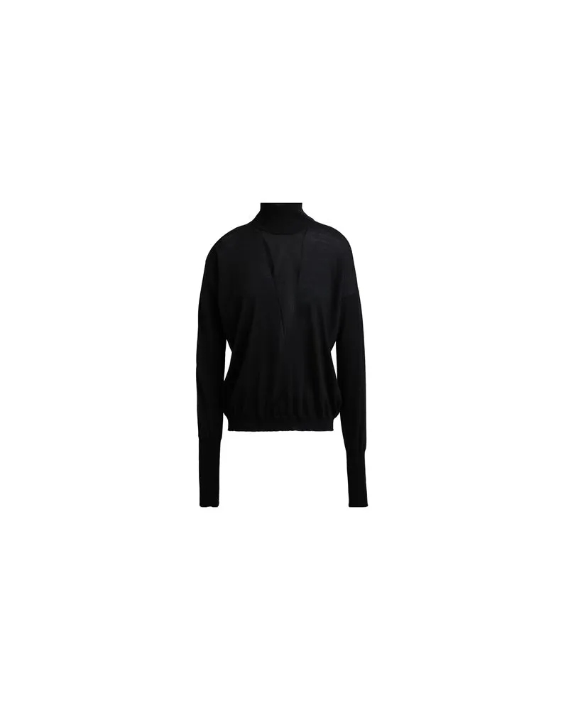 Roberto Collina STRICKWAREN - Rollkragenpulloverauf YOOX.COM Schwarz