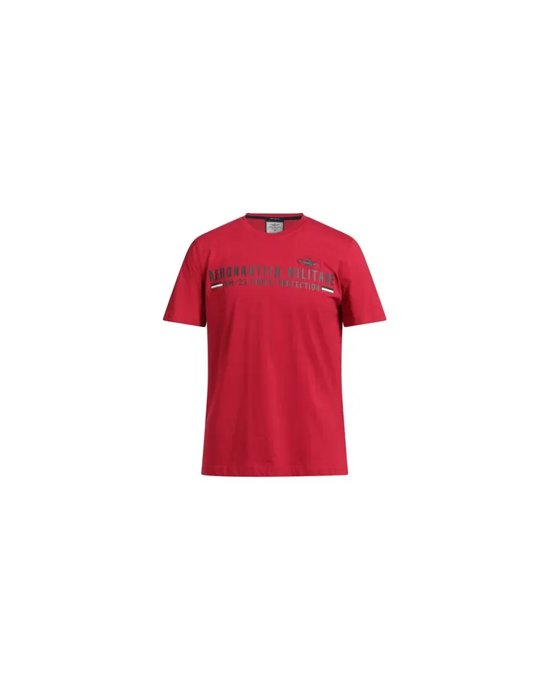 Aeronautica Militare TOPS - T-shirtsauf YOOX.COM Rot