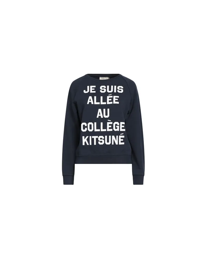 Kitsuné TOPS - Sweatshirtsauf YOOX.COM Nachtblau