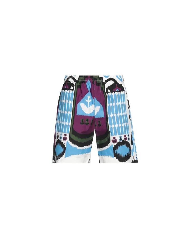 MSGM HOSEN & RÖCKE - Shorts & Bermudashortsauf YOOX.COM Azurblau