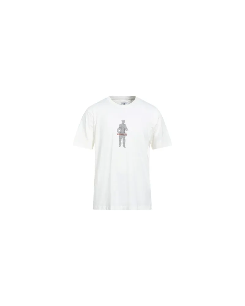C.P. Company TOPS - T-shirtsauf YOOX.COM Elfenbein