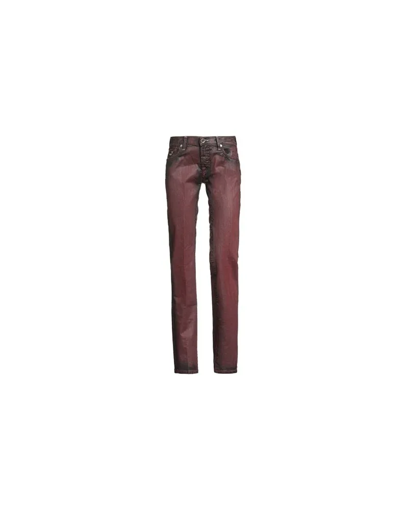 Jacob Cohën HOSEN & RÖCKE - Jeanshosenauf YOOX.COM Rot