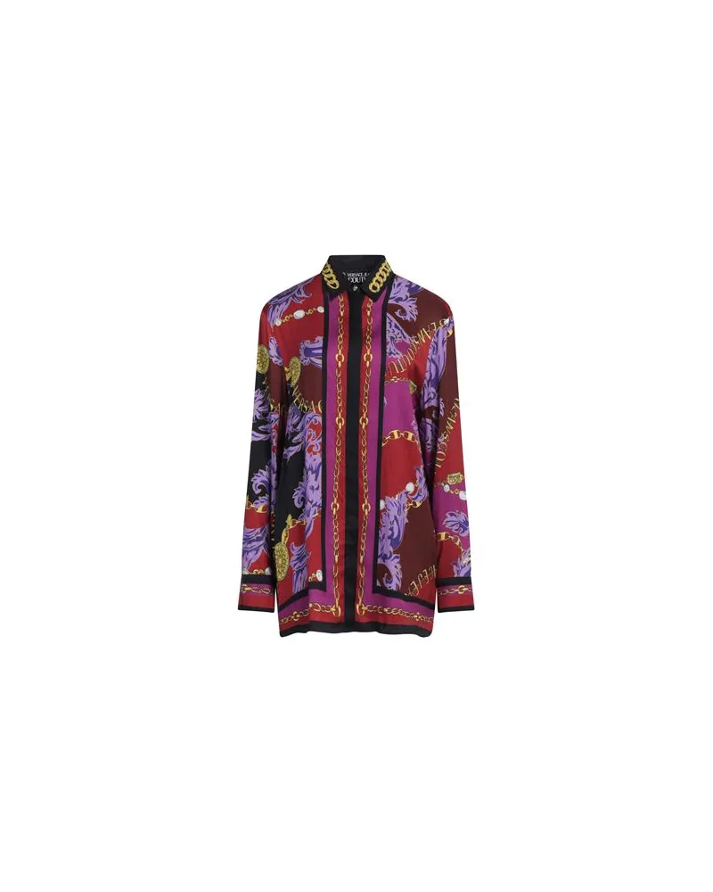 Versace Jeans TOPS - Hemdenauf YOOX.COM Bordeaux