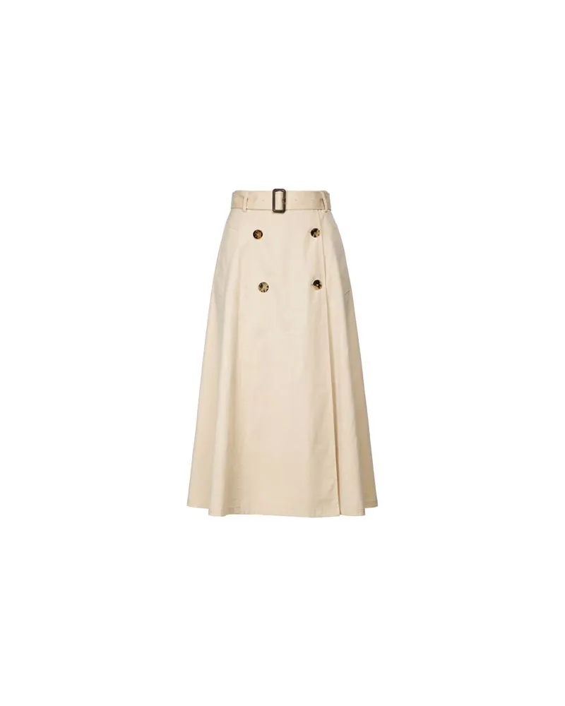 Burberry HOSEN & RÖCKE - Midi-Röckeauf YOOX.COM Beige