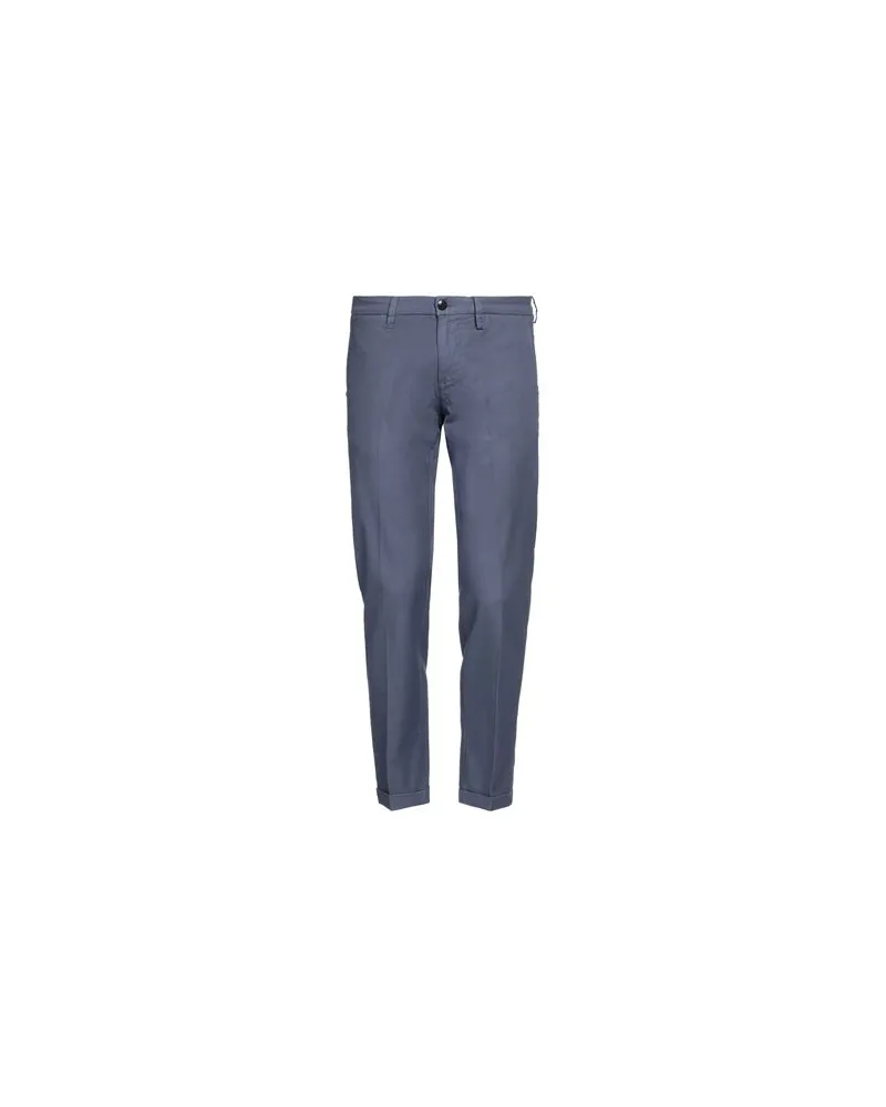 Re-HasH HOSEN & RÖCKE - Hosenauf YOOX.COM Taubenblau