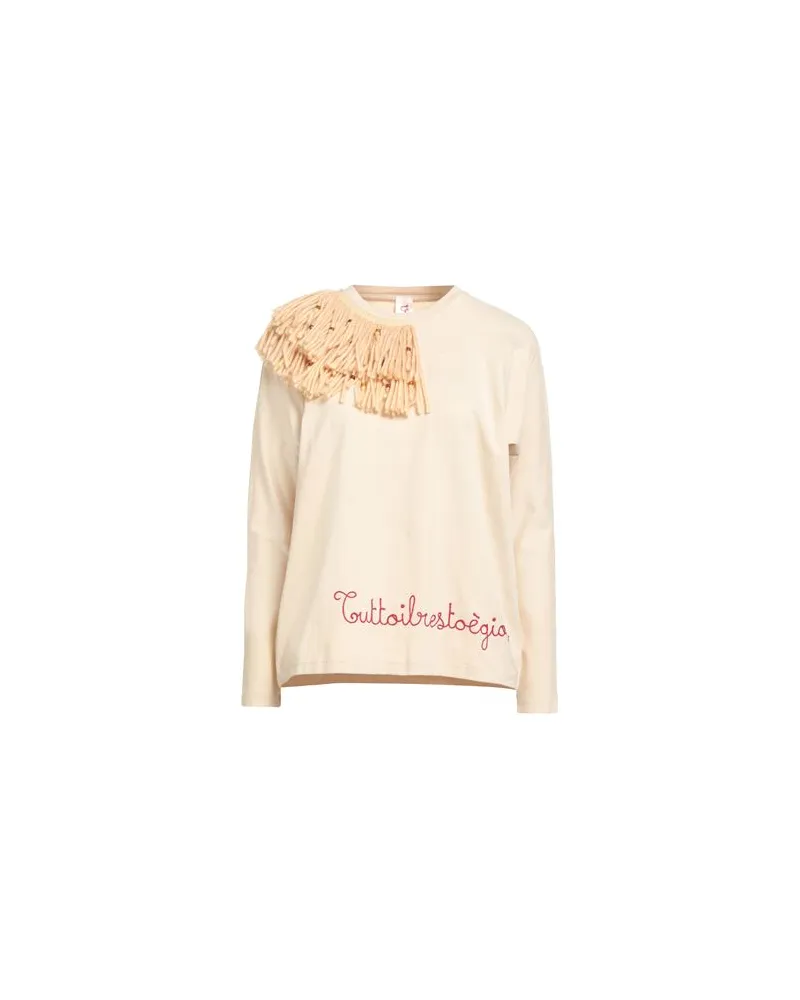 Rosé a Pois TOPS - T-shirtsauf YOOX.COM Beige