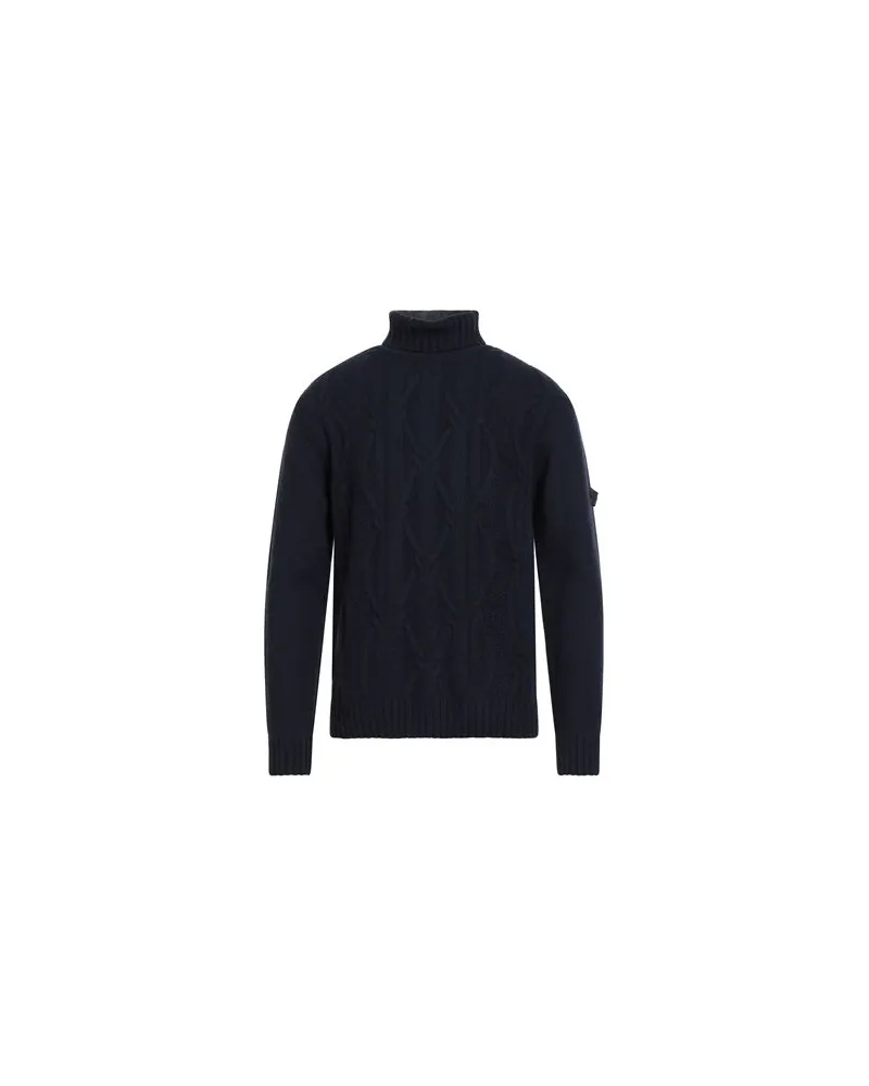 Peuterey STRICKWAREN - Rollkragenpulloverauf YOOX.COM Marineblau