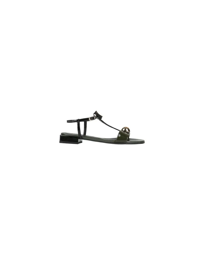 Daniele Ancarani SCHUHE - Sandalenauf YOOX.COM Militärgrün