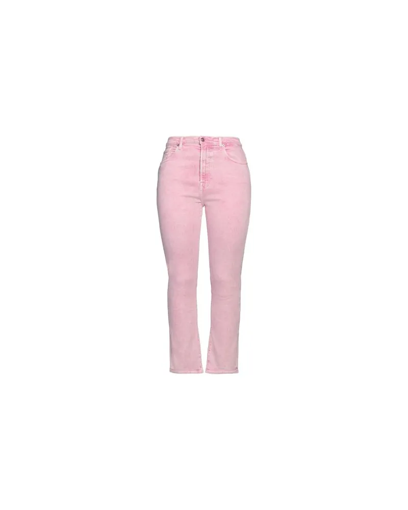 7 for all mankind HOSEN & RÖCKE - Jeanshosenauf YOOX.COM Rosa