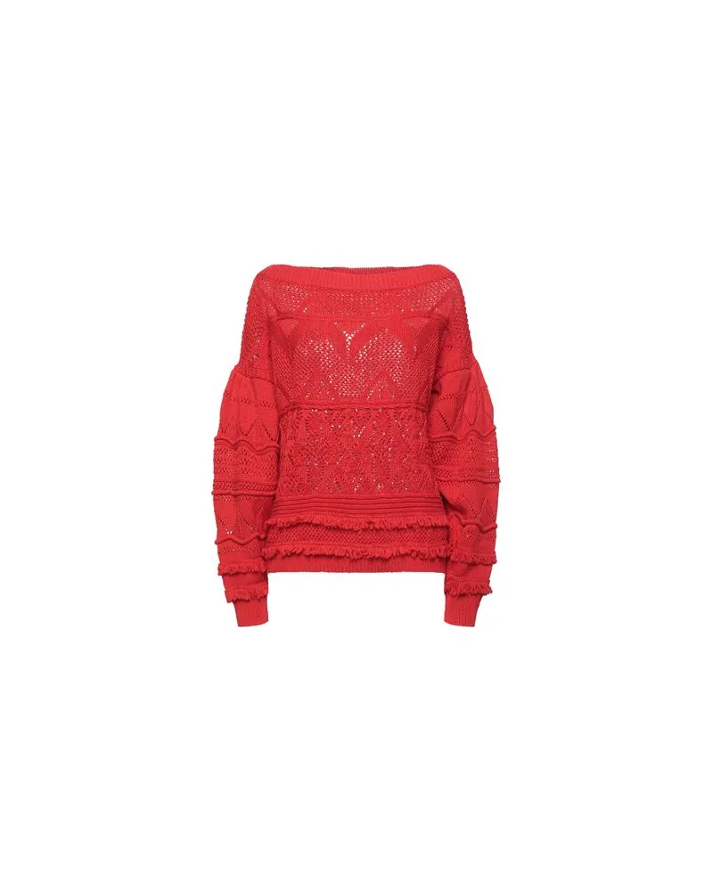 Twin-Set STRICKWAREN - Pulloverauf YOOX.COM Rot