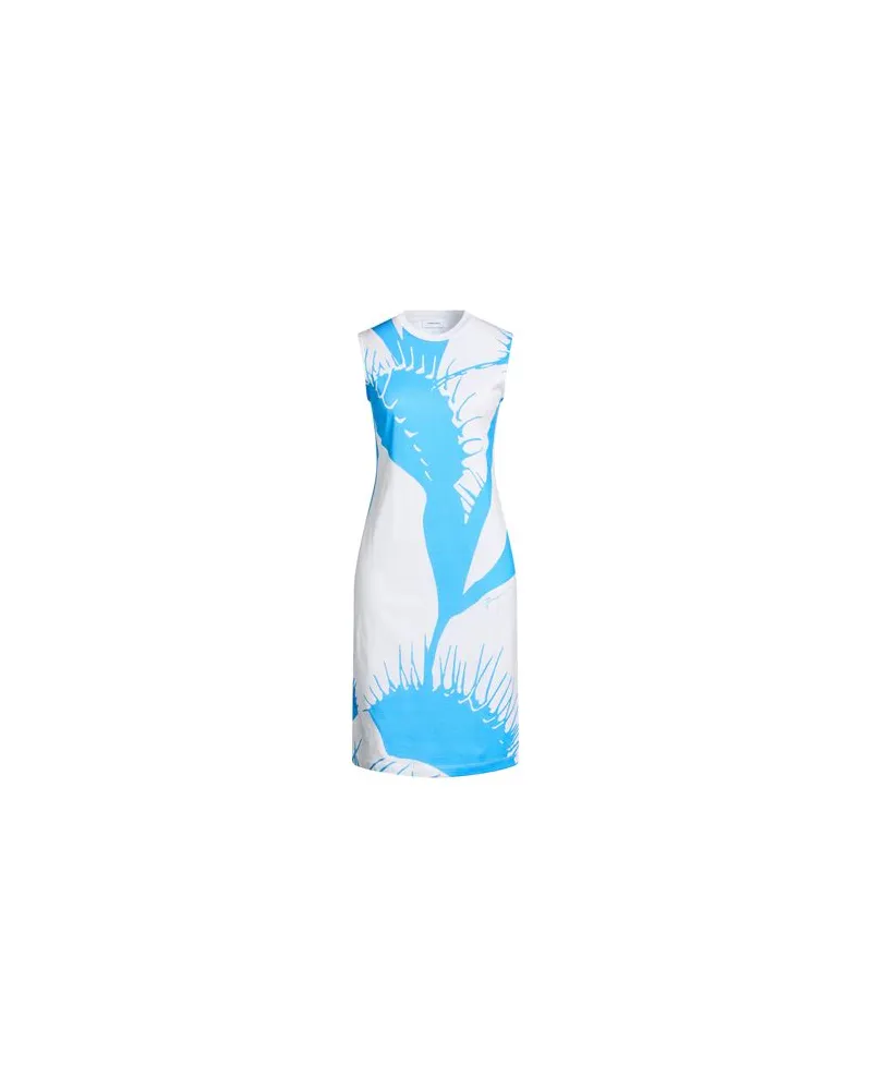 Ferragamo KLEIDER - Midi-Kleiderauf YOOX.COM Azurblau