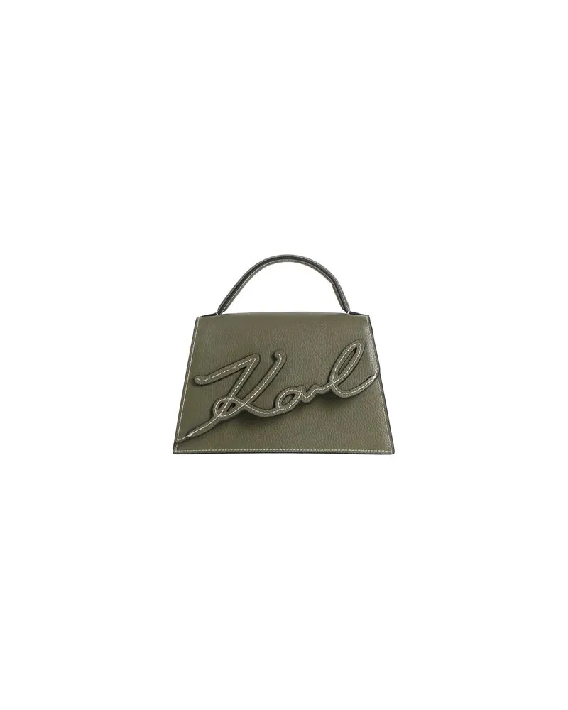 Karl Lagerfeld TASCHEN - Handtaschenauf YOOX.COM Militärgrün