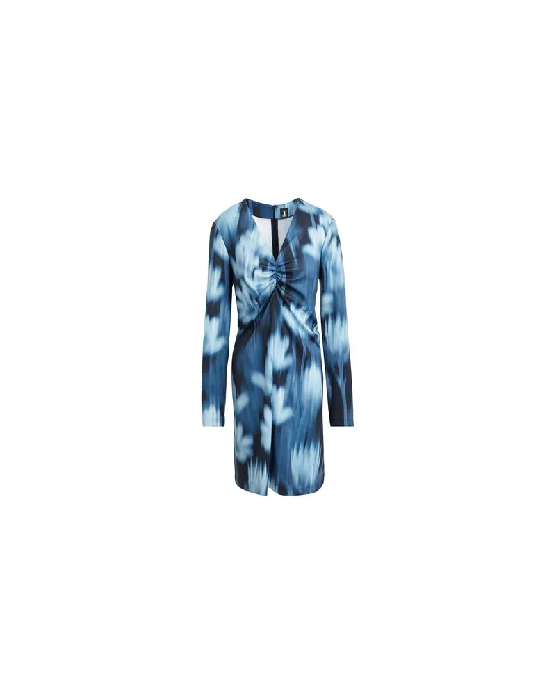 1-ONE KLEIDER - Mini-Kleiderauf YOOX.COM Blaugrau