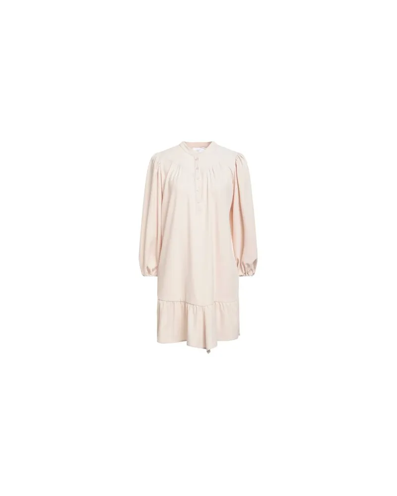 Soallure KLEIDER - Mini-Kleiderauf YOOX.COM Cremeweiß