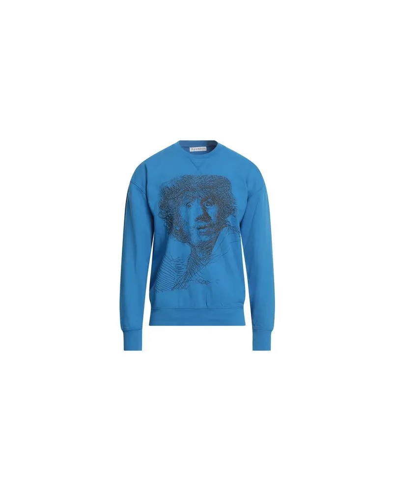 J.W.Anderson TOPS - Sweatshirtsauf YOOX.COM Azurblau