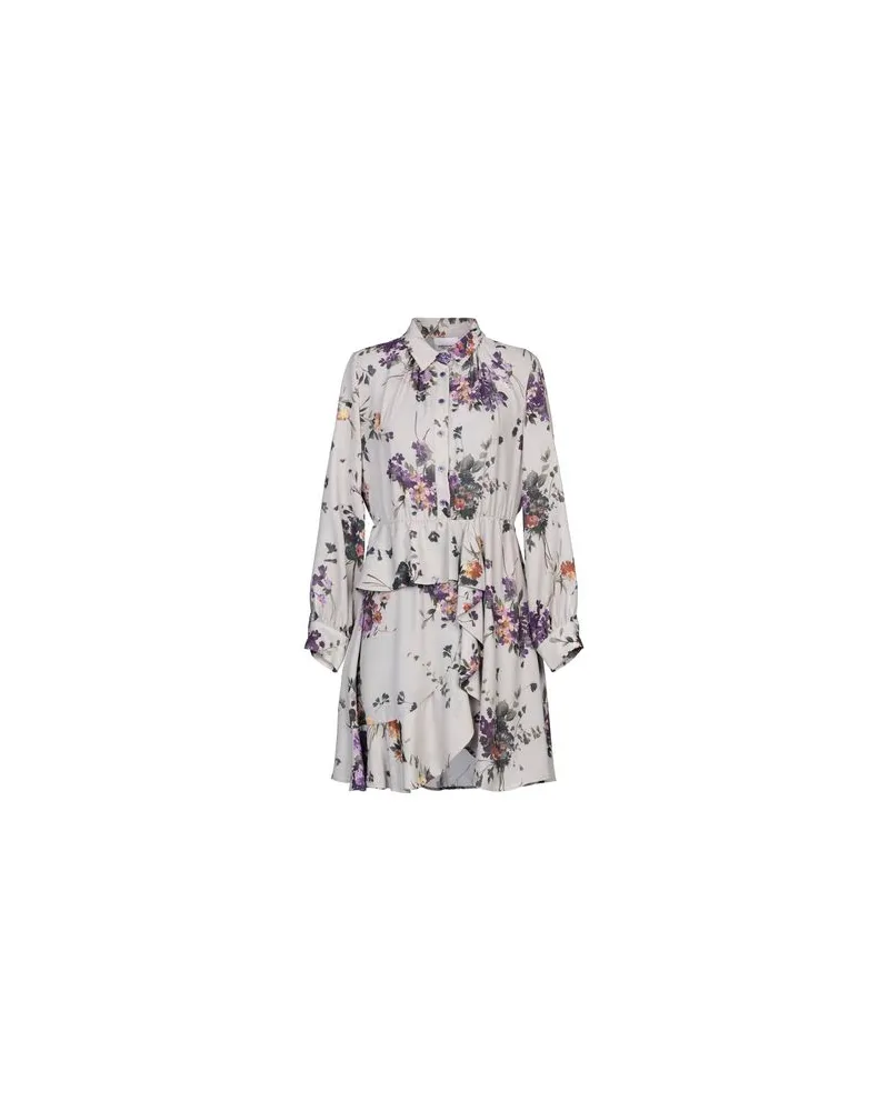 AnnaRita N KLEIDER - Mini-Kleiderauf YOOX.COM Grau