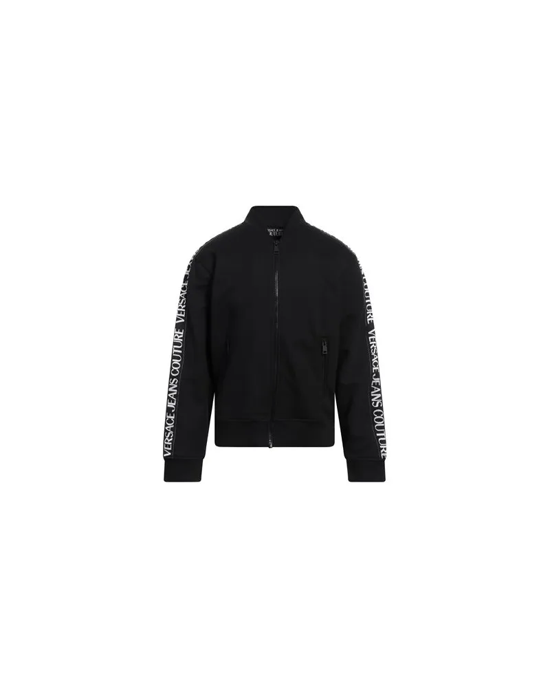 Versace Jeans TOPS - Sweatshirtsauf YOOX.COM Schwarz