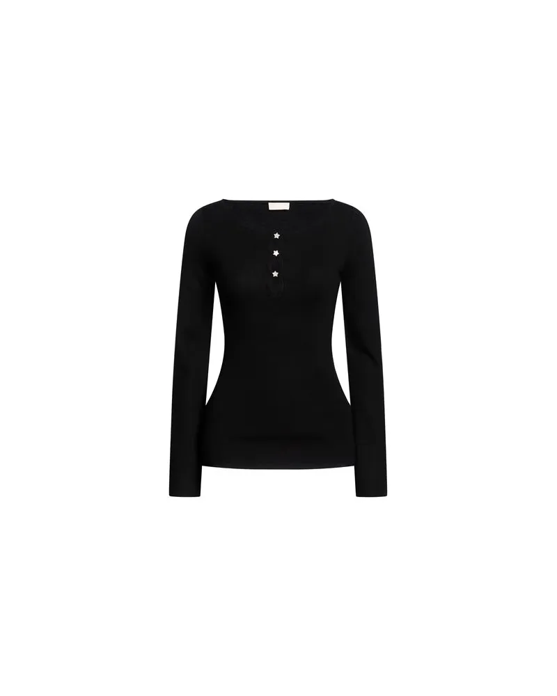 Liu Jo STRICKWAREN - Pulloverauf YOOX.COM Schwarz