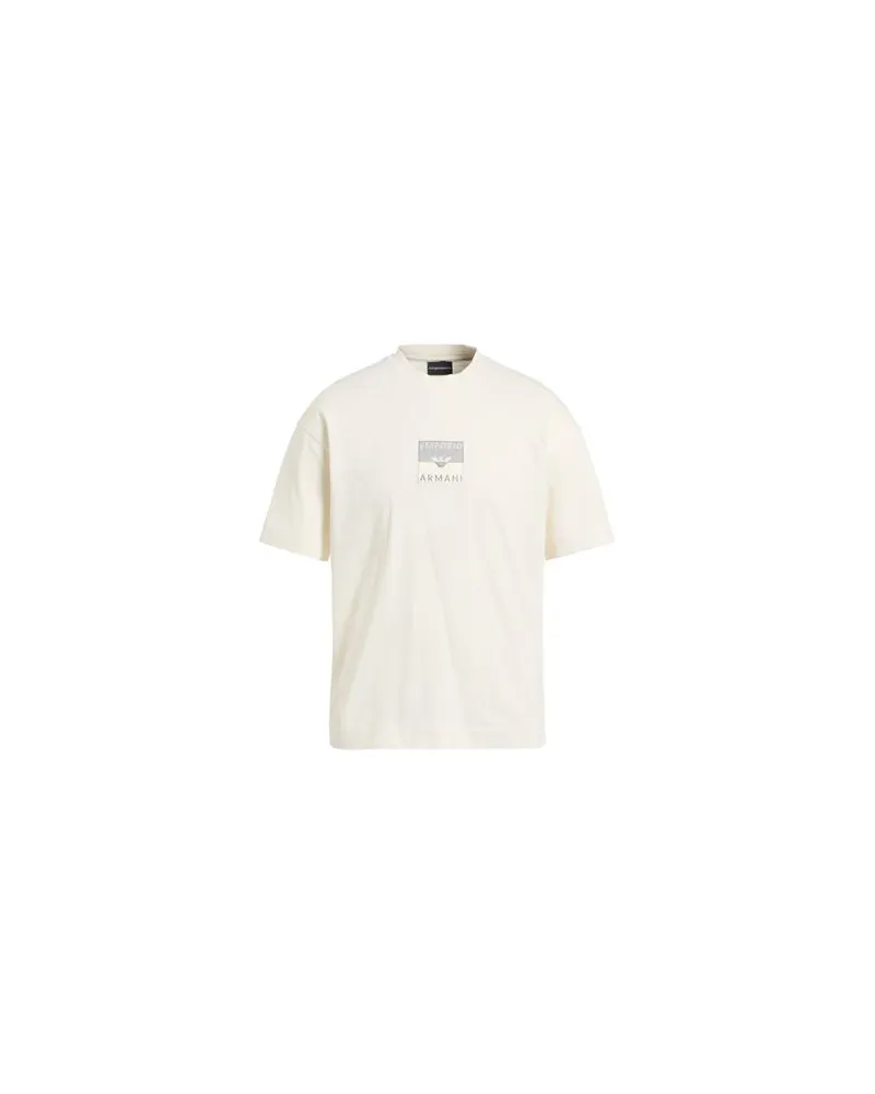 Emporio Armani TOPS - T-shirtsauf YOOX.COM Elfenbein