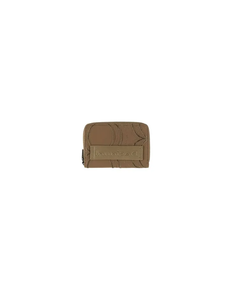 Desigual Kleinlederwaren - Brieftaschenauf YOOX.COM Militärgrün
