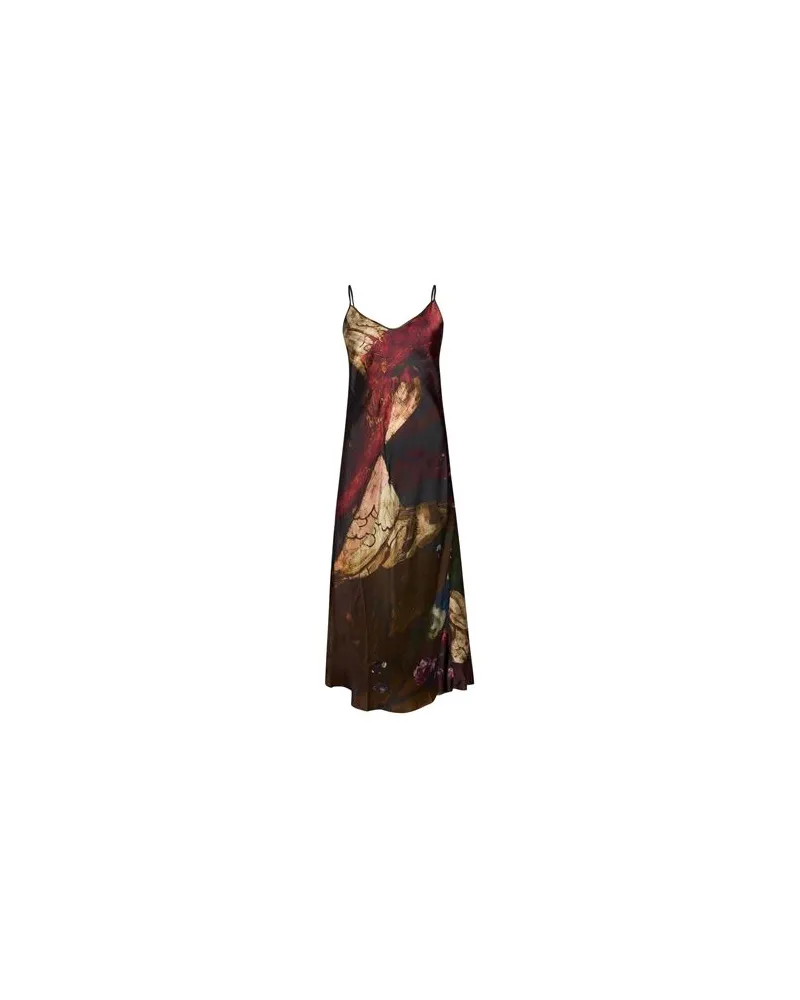 Masnada KLEIDER - Midi-Kleiderauf YOOX.COM Bordeaux