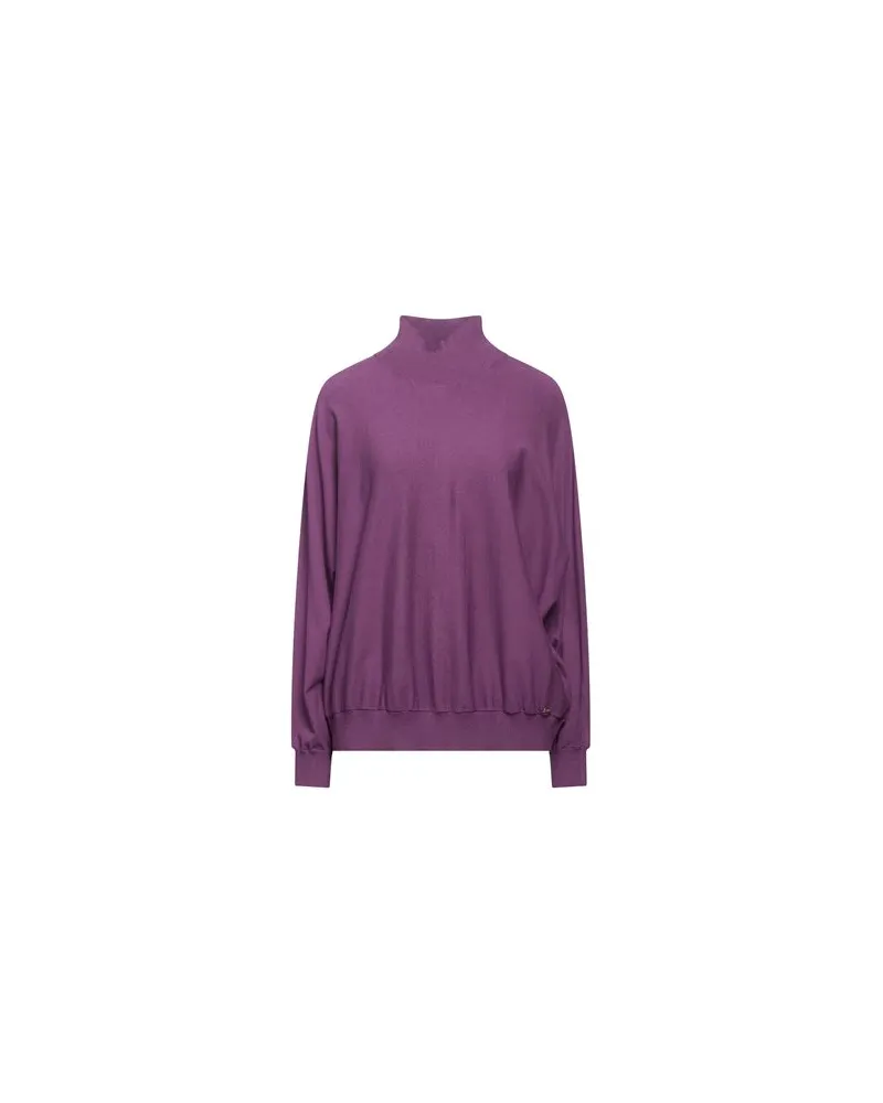 Kaos STRICKWAREN - Rollkragenpulloverauf YOOX.COM Violett