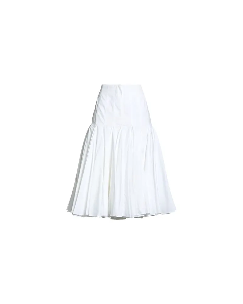 Jacquemus HOSEN & RÖCKE - Midi-Röckeauf YOOX.COM Weiß