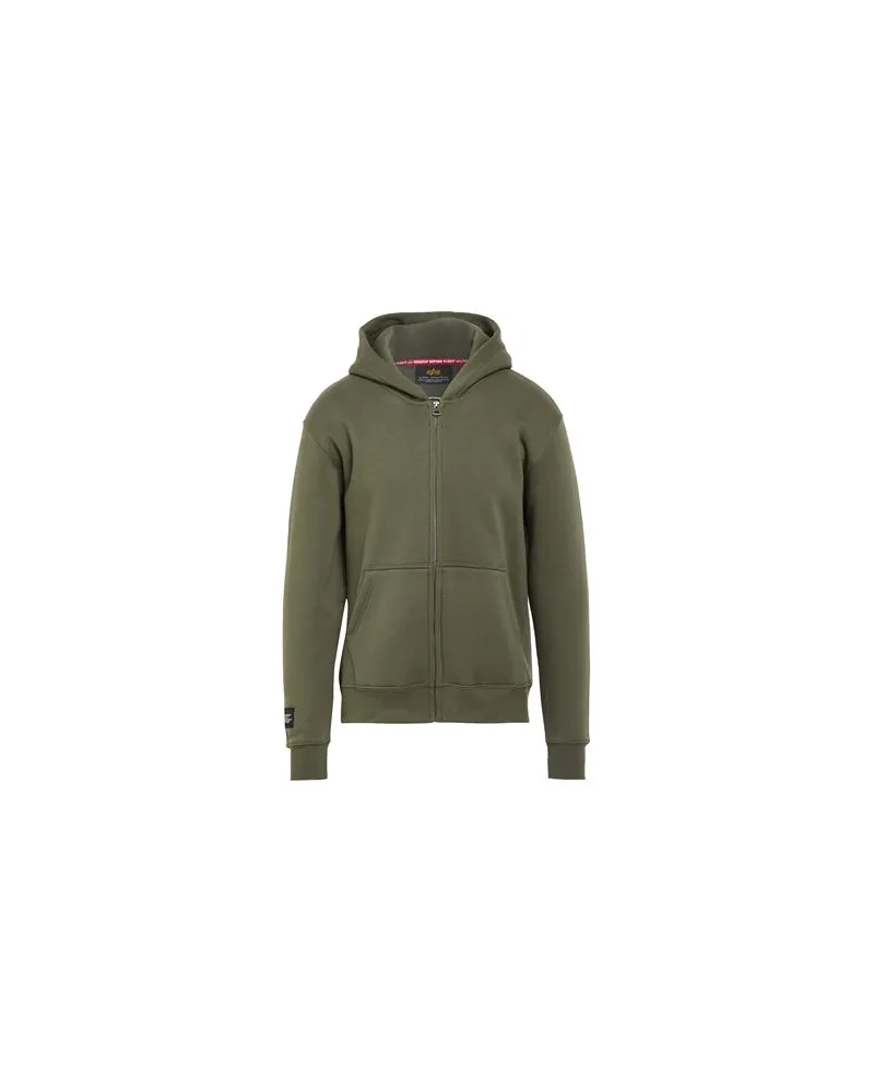 Alpha Industries TOPS - Sweatshirtsauf YOOX.COM Militärgrün