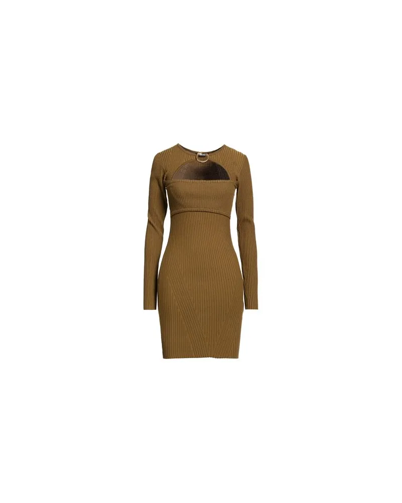 Just Cavalli KLEIDER - Mini-Kleiderauf YOOX.COM Militärgrün
