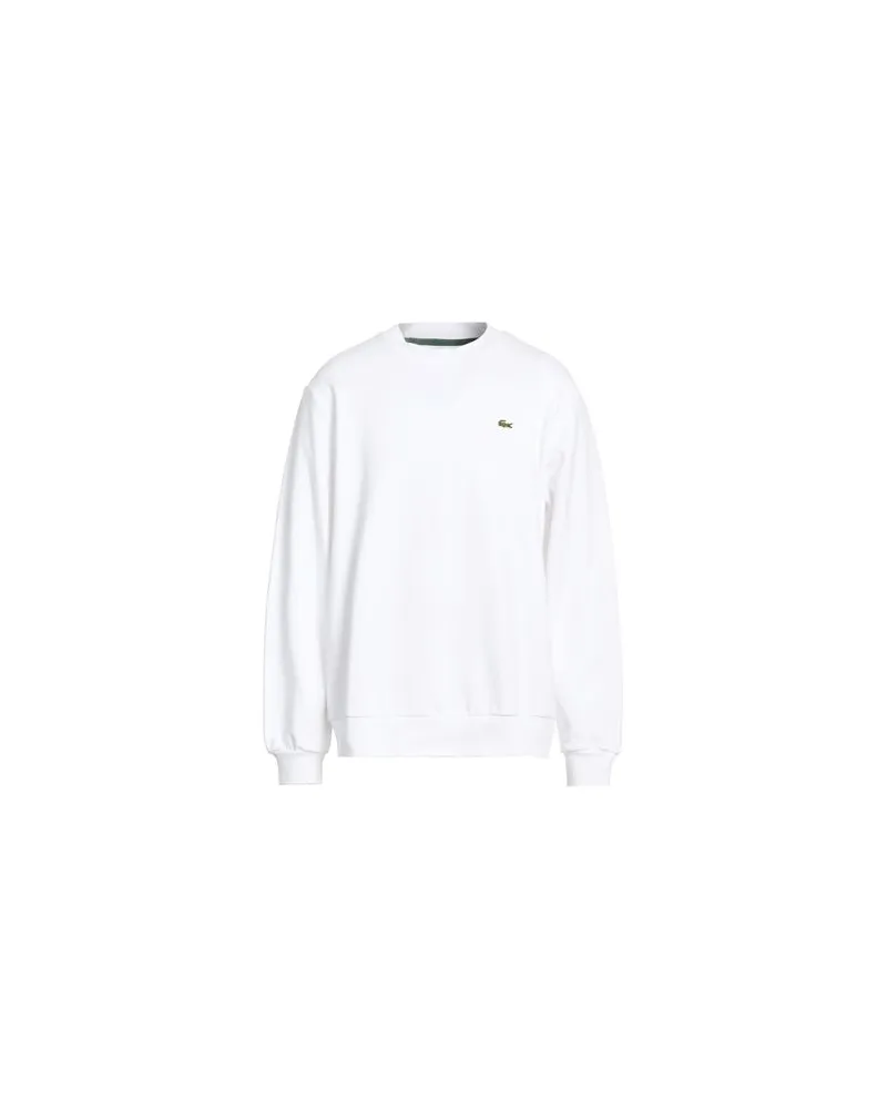 Lacoste TOPS - Sweatshirtsauf YOOX.COM Weiß