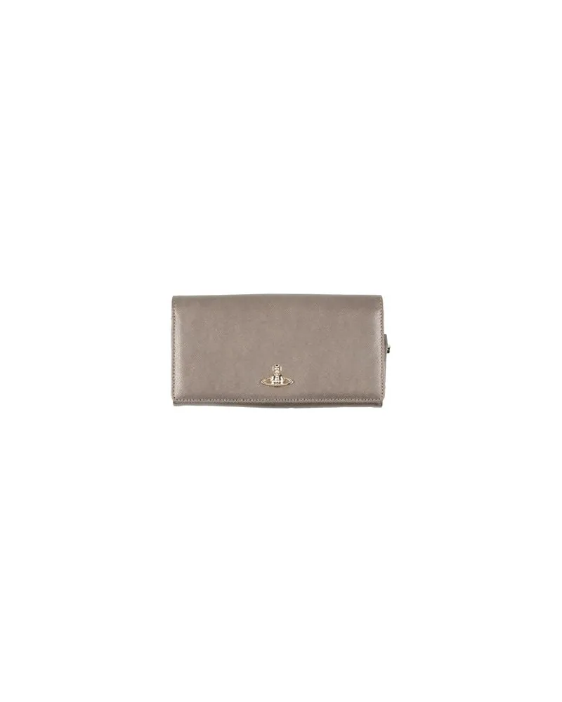 Vivienne Westwood Kleinlederwaren - Brieftaschenauf YOOX.COM Grau