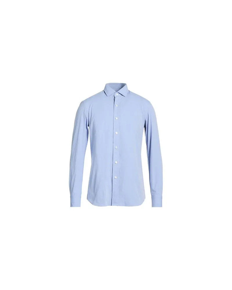 Salvatore Piccolo TOPS - Hemdenauf YOOX.COM Azurblau