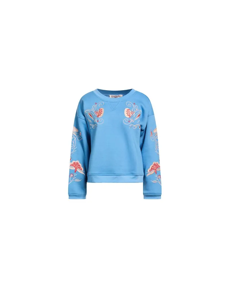 Connor & Blake TOPS - Sweatshirtsauf YOOX.COM Hellblau