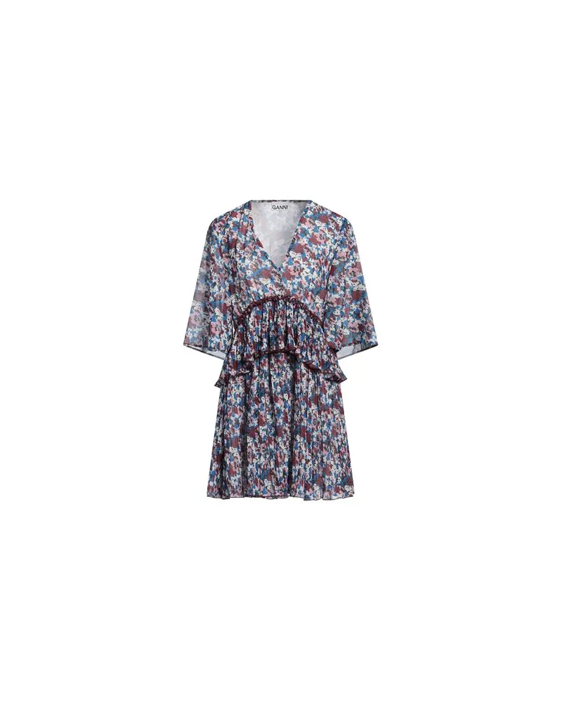 Ganni KLEIDER - Mini-Kleiderauf YOOX.COM Bordeaux