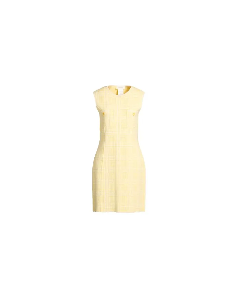 SPORTMAX KLEIDER - Mini-Kleiderauf YOOX.COM Pastellgelb