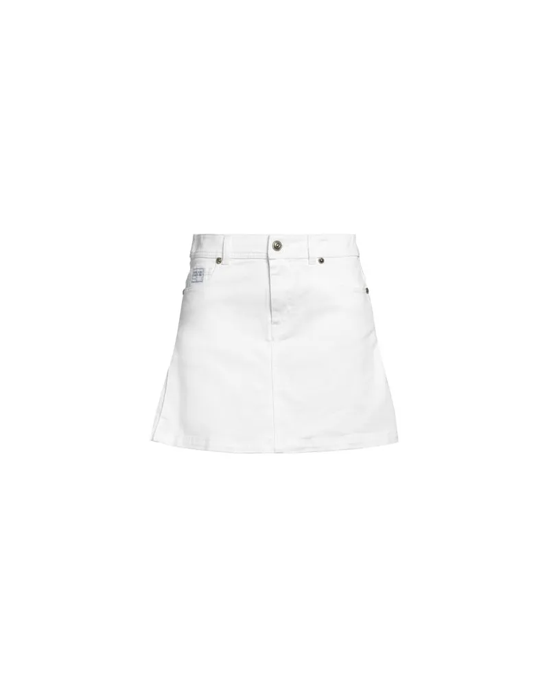 Versace Jeans HOSEN & RÖCKE - Jeansröckeauf YOOX.COM Weiß