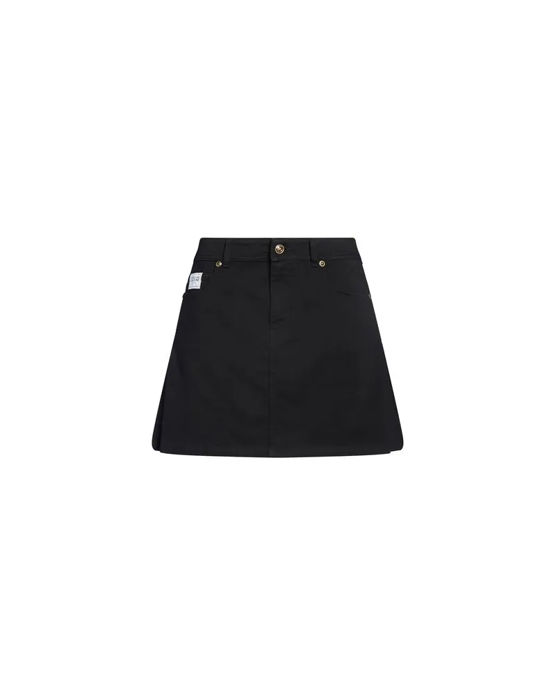 Versace Jeans HOSEN & RÖCKE - Jeansröckeauf YOOX.COM Schwarz
