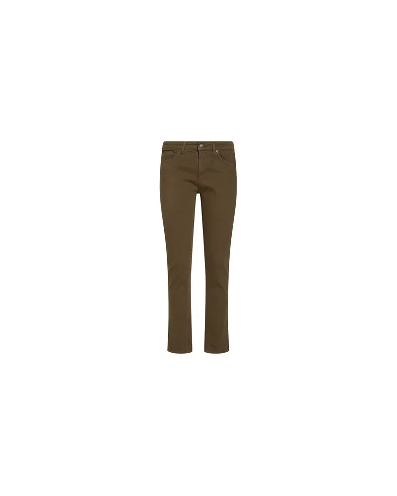 Dondup HOSEN & RÖCKE - Jeanshosenauf YOOX.COM Militärgrün