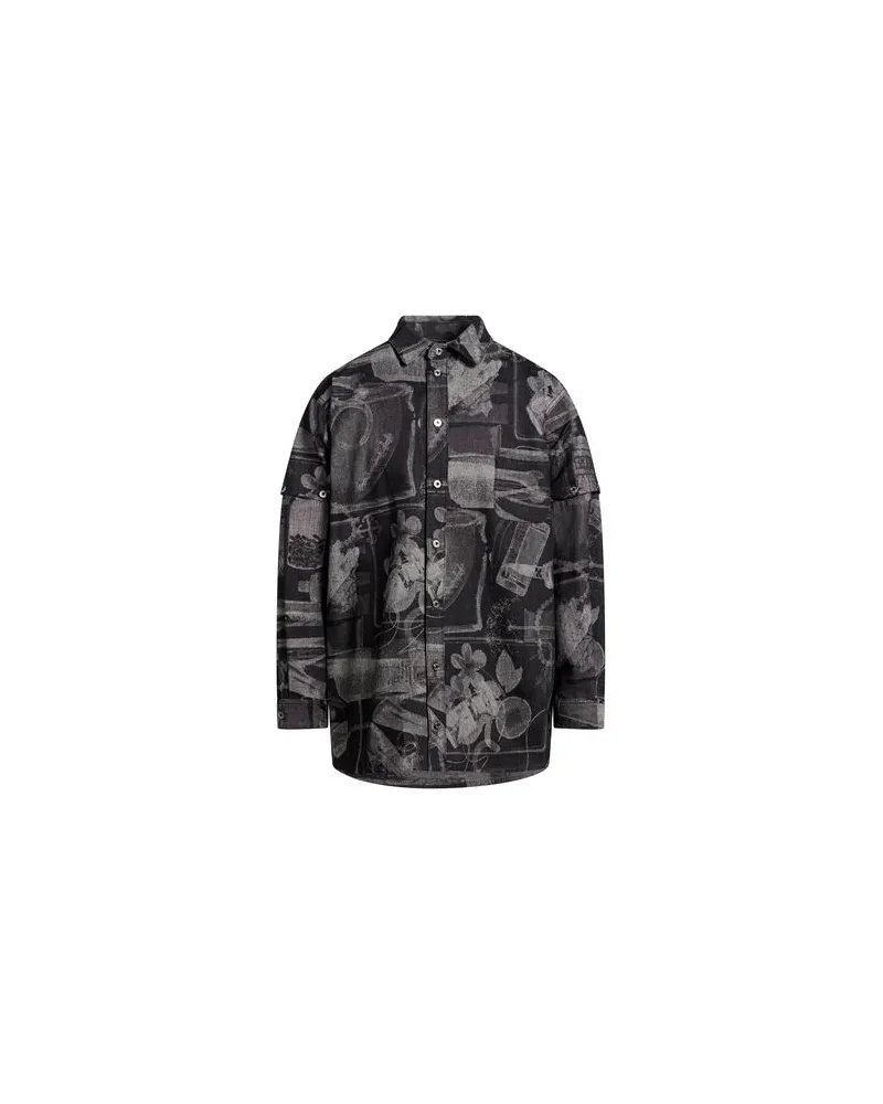 OFF-WHITE TOPS - Jeanshemdenauf YOOX.COM Schwarz