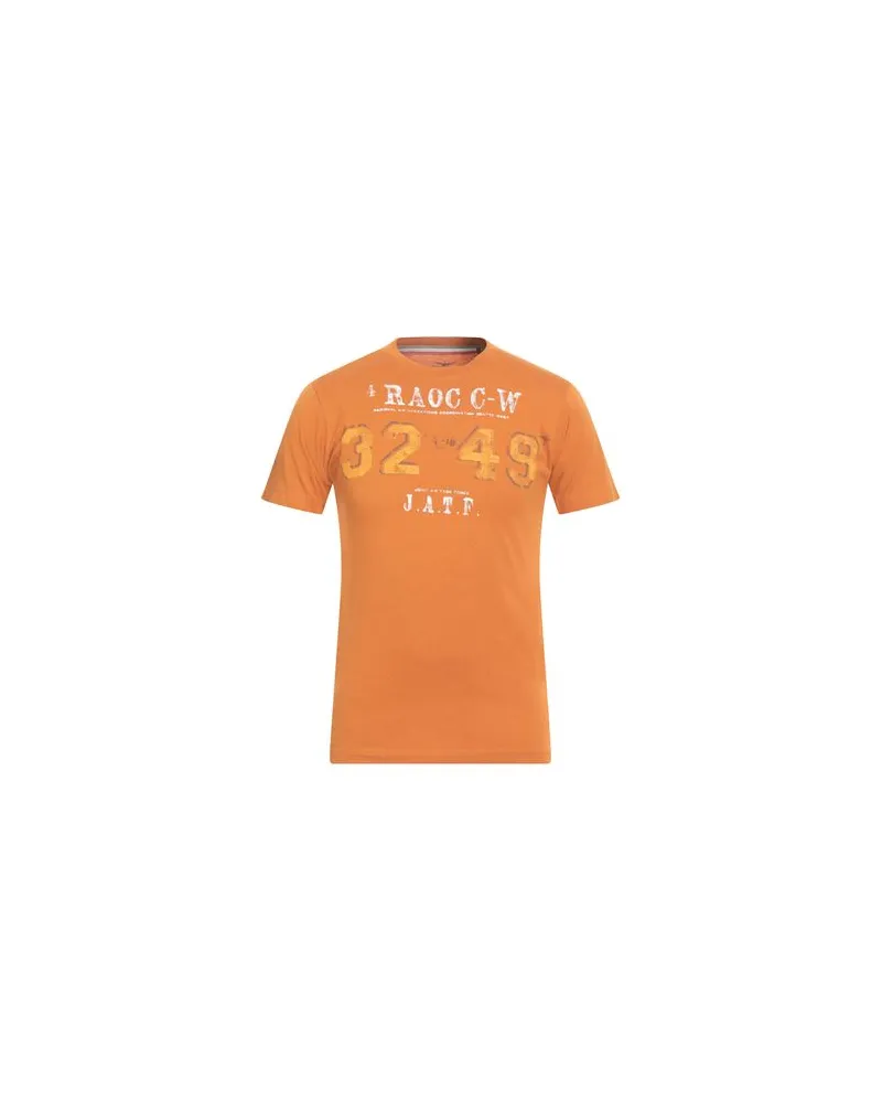 Aeronautica Militare TOPS - T-shirtsauf YOOX.COM Rostrot