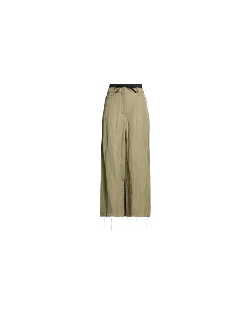 Masnada HOSEN & RÖCKE - Hosenauf YOOX.COM Militärgrün