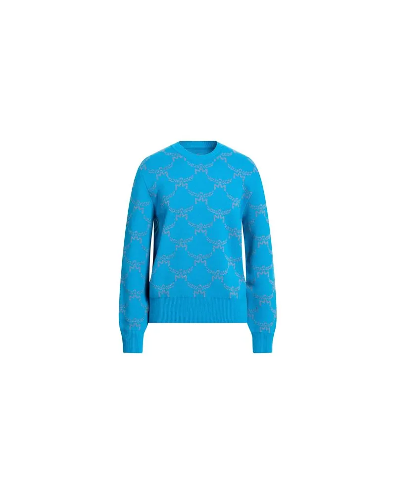 MCM STRICKWAREN - Pulloverauf YOOX.COM Azurblau